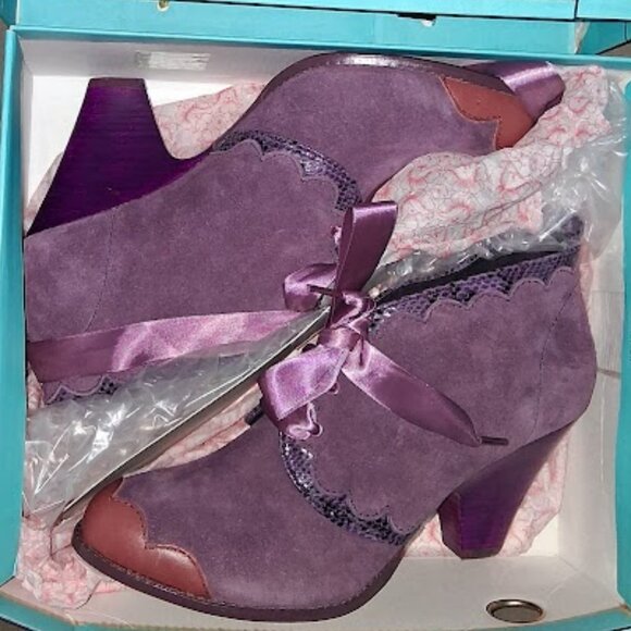 Poetic License Birdie Oxford Shoe Bootie NWT Sz 8.5 - Picture 1 of 13